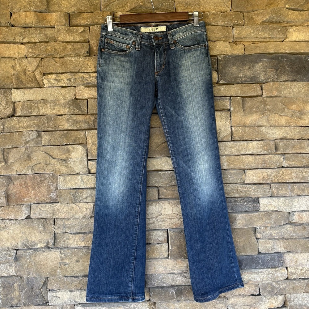 Joe's Womens Jagger Boot Cut Jeans, blue,‎ 26, Dark Wash